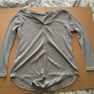 Women’s Waffle Knit Top